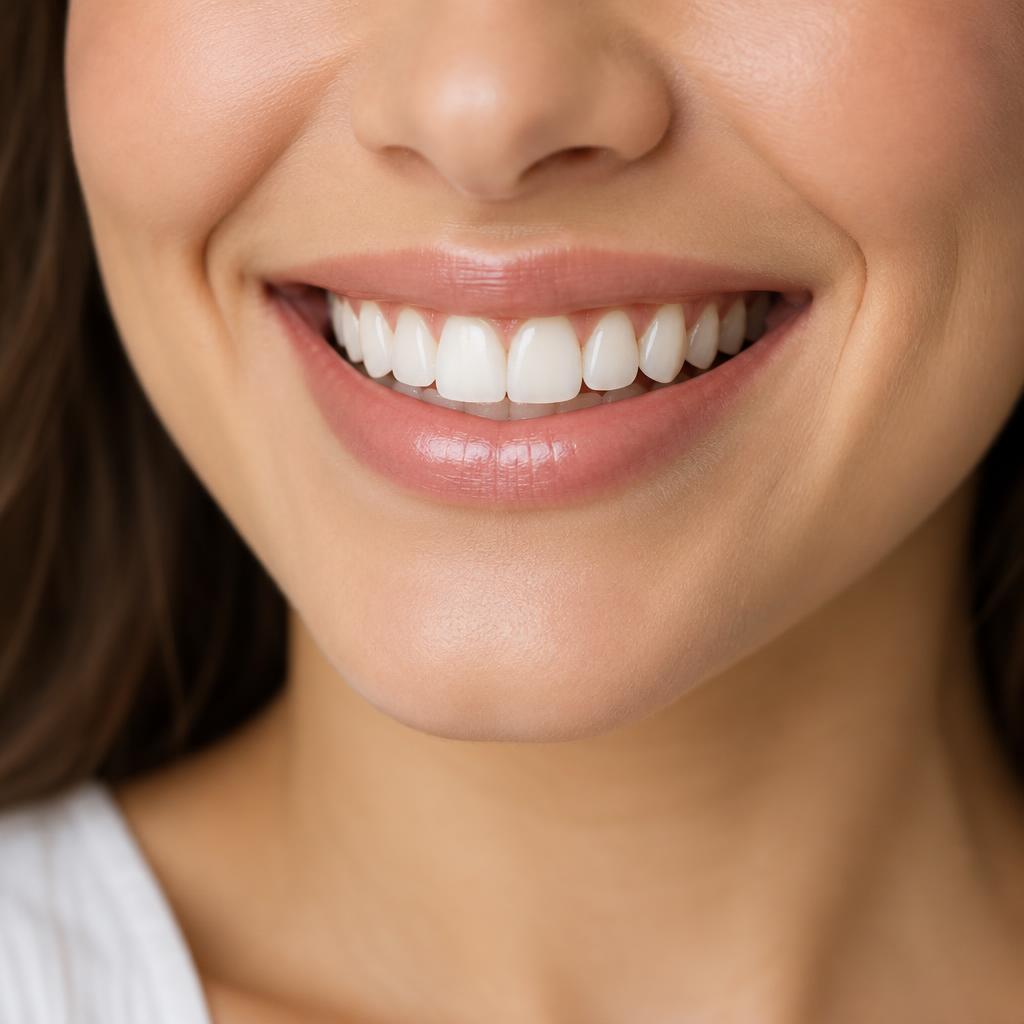 Bright, healthy smile